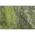 thumbnail image 2 of Addison Rugs Mayfield Washable Transitional Abstract Green Rectangle Rug, 1'8" x 2'6", 2 of 5