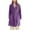 Purple, variant on Tnhcen Women's Fleece Robe Plush Long Hooded Sleepwear Bathrobe Loungewear Soft Thermal Kimono Cozy Outfit with Pockets Customization Available Black