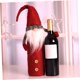 thumbnail image 3 of CRAFTHROU Cubierta Para Botella De Vino Roja Para Navideña Y Celebraciones, 3 of 8