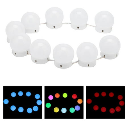 Greensen Mirror Lights Led 10led Makeup Kit Bulbs Vanity Light Dimmable String Canada