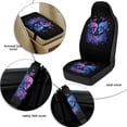 thumbnail image 6 of Xixirimido Automotive Seat Covers for Cars Trucks and SUVs Car Seat Covers for Front Seats with Car Seatbelt Covers & Armrest Box Cover, Set of 5, Colored Skulls Roses, 6 of 8