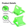 thumbnail image 2 of LLC 2-Piece Desk Cell Phone Stand Holder for iPhone, Xiaomi, Samsung, Huawei, Tablet - Green, 2 of 3
