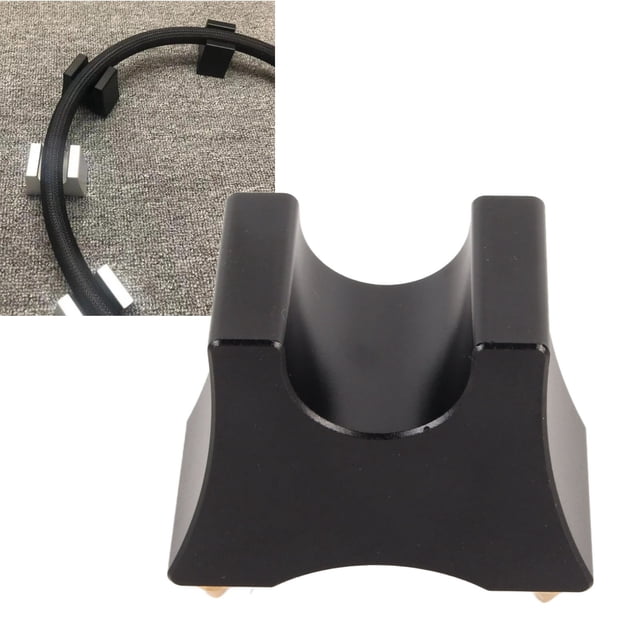Clip Elevador De Cable De Alta Fidelidad, aleación De Aluminio Duradera Que Reduce Las Vibraciones Nocivas Protección Del Piso Soporte De Bandeja De Cables De Alta Fidelidad A