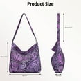 thumbnail image 2 of Bohemian Chic Crossbody Purse | Artistic Paisley Design | Large Capacity Travel Bag for Young Women, 2 of 3