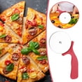 thumbnail image 2 of Pizza Cutter, Stainless Steel Pizza Slicer Wheel, Classic Kitchen Tool For Cutting Pizza Flatbreads, Easy Dishwasher Cleaning, 2 of 7