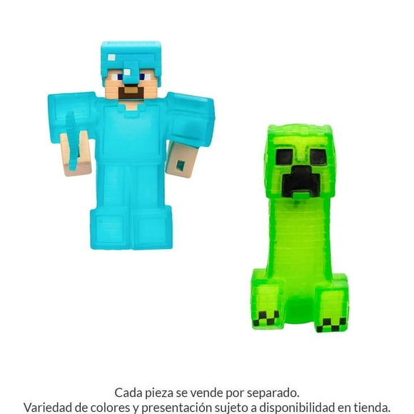 Figura de acción Goo Jit zu Minecraft Varios Modelos 1 Pieza