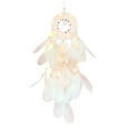 thumbnail image 5 of Hmgxay Dream Catcher, Traditional Dreamcatcher Wall Hanging for Positive Energy, Handcrafted Dream Catcher with Colorful Feathers and Beads(Pink), 5 of 6