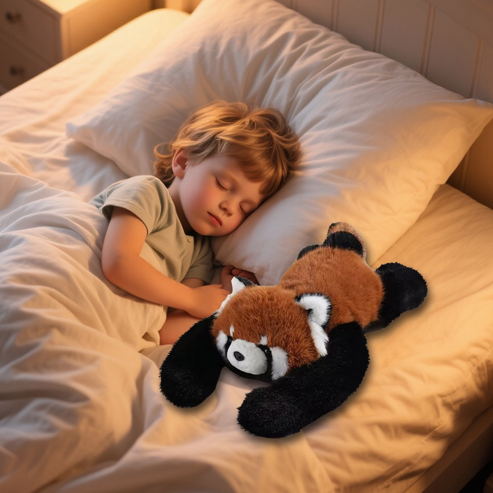 Wonitaaizi Weighted Stuffed Animals, 24in Big Panda Plush, Cute Soft Plushie Pillows for Adults Boys Girls