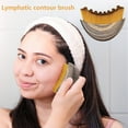 thumbnail image 6 of Lymphatic Contour Face Brush, Dry Brushing Face Brush, Lymphatic Drainage for Face, Chin & Jawline Sculpting, Ergonomically Designed to Fit The Skin Precisely and Relieve Fatigue(With case,1PC), 6 of 18
