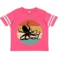 thumbnail image 3 of Inktastic Octopus Vintage Sunset Boys or Girls Toddler T-Shirt, 3 of 5