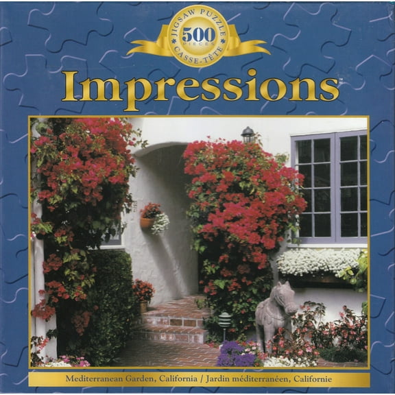 Mediterranean Garden 500 Piece Puzzle