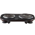 thumbnail image 3 of Brentwood 1,500-Watt Double Electric Burner (Black), 3 of 8