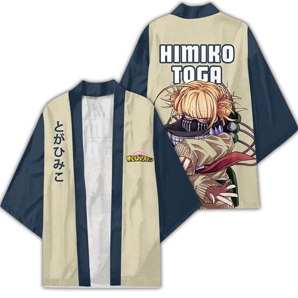 Anime My Hero Academia Kimono Cosplay Midoriya Izuku Asui Tsuyu All·Might Bakugou Katsuki Traje Abrigo Camisa Capa Adulto