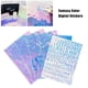 thumbnail image 5 of Toystoory 10 paquetes/lote de carteles adhesivos decorativos-innovadores para pegatinas de planificador de pegatinas de alfabeto de estilo casero, 5 of 6
