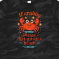 thumbnail image 4 of Inktastic Funny Crab Beach Vacation Boys or Girls Toddler T-Shirt, 4 of 5