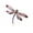 Purple, variant on Exquisite Dragonflies Crystal Brooch Lapel Pin for Vintage Jewelry Enthusiasts