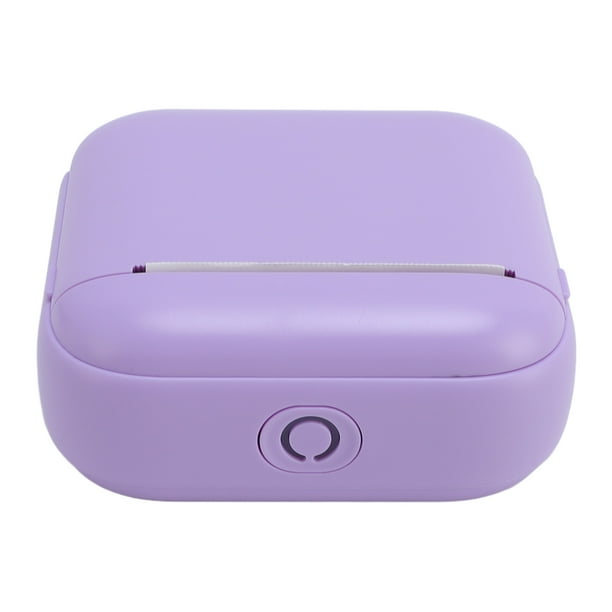 Mini Impresora Térmica, Impresora De Pegatinas Sin Tinta 203dpi, Impresora De Teléfono De Bolsillo Con 1 Rollos De Papel, Impresora Fotográfica Portátil Para