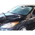 thumbnail image 2 of HeatShield, The Original Windshield Sun Shade, Custom-Fit for Mazda 3 Hatchback (5D) 2010, 2011, 2012, 2013, Silver Series, 2 of 4