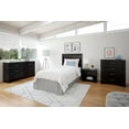 thumbnail image 2 of Crescent Point Twin Size Headboard, Vintage White, 2 of 6