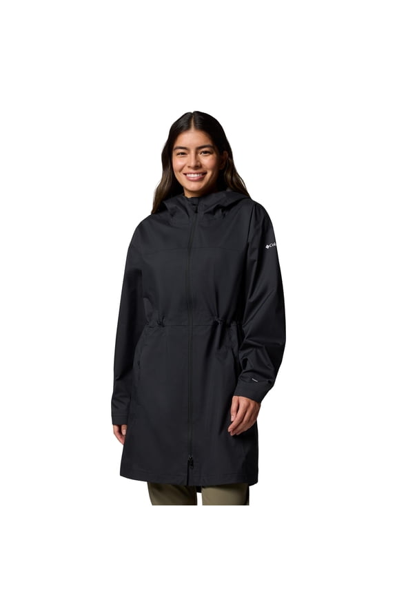Weekend Adventure II Long Shell Jacket - Black - S