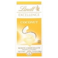 thumbnail image 2 of Lindt Excellence White Chocolate Coconut Bar3.5OZ Pack of 2, 2 of 7
