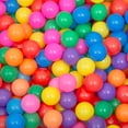 thumbnail image 7 of iYofe Ball Pit Balls 500 Phthalate Free BPA Free Crush Proof Plastic, Kids' Ball Pit Balls 7 Bright Colors in Reusable Play, 7 of 7