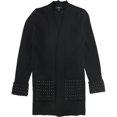 thumbnail image 1 of Alfani Womens Embellished Cardigan Sweater black S, 1 of 3