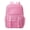 Pink, variant on Mesh Backpack School Backpacks Large Capacity See Through Bookbag Stadium Approved
