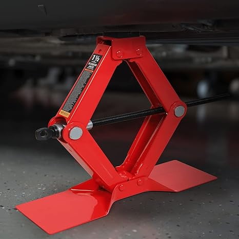 BIG RED AT10152S4R Torin Portable Steel Scissor Jack with S04