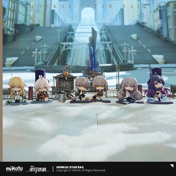Honkai Star Rail Game Figure Trailblazer Bronya Zaychik Seele Jing Yuan Luo Cha figura de acción Anime modelo de juguete para niños, regalo de cumpleaños1369