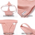 thumbnail image 4 of 4 Unids/Set G-String Bragas De Mujer Ropa Interior De Algodón Lencería Para Calzoncillos Tanga Íntimospangjing, 4 of 4