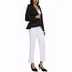 thumbnail image 4 of Blazer Peplum de Mujer Chic Inspire con Cuello Alto, Manga Larga y Un Solo Botón, Talla XS, Negro, 4 of 7