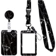 thumbnail image 1 of Bravoul Badge Reel Retráctil de Alta Resistencia con Clip Giratorio de 360° - Tarjetero de Identificación, Cordón Desmontable, 1 of 7