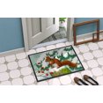 thumbnail image 4 of Carolines Treasures ASA2172MAT Tapis d'Hiver Rouge Écureuil Intérieur Ou Extérieur - 18 x 27, 4 of 4