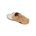 thumbnail image 3 of New Women Velvet Horsebit Fur Lined Loafer Mule - 18018 Cape Robbin Collection, 3 of 6