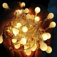 thumbnail image 2 of Cadena de luces LED de color Luces de 32.8 pies con luces de control remoto USB Luz LED decorativa para interiores y exteriores Xemadio HMJM421-2, 2 of 3
