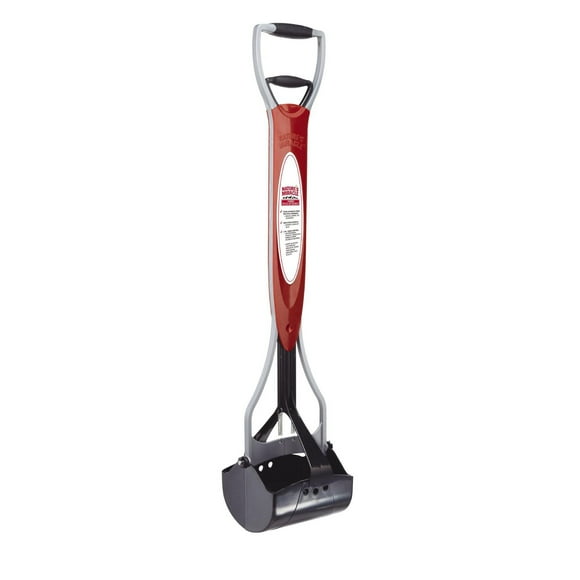 Nature’s Miracle Jaw Scoop, Jumbo, Spring-Action Rubber Grip Handles, Pet Mess Cleanup