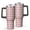 Black-1, variant on Christmas 40oz Tumbler– Stainless Steel Insulated Tumbler with Handle and Straw, Large Capacity Travel Cup for Hot & Cold Drinks