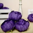thumbnail image 2 of Efavormart 10 Pack - 3" Purple Silk Peony Flower Heads, Artificial Peonies For Flower Arrangement - DIY, Wedding Ceremonies, Bridal Bouquets, Table Centerpieces, Parties, Flower Wreath, Home, 2 of 11