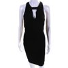 Pre-owned|Kendall + Kylie Womens Sleeveless Keyhole Neck Zip Close Black Dress Size XS