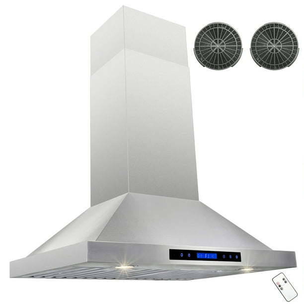 AKDY 30" Stainless Steel Wall Mount Kitchen Cooking Fan Vent Range Hood