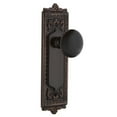 thumbnail image 2 of Nostalgic Warehouse Eadblk_Prv_234_Nk Vintage Black Porcelain Privacy Door Knob Set - Grey, 2 of 6
