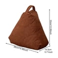 thumbnail image 3 of Triangle Pillow, Soft Throw Pillow Stuffed Cushion, Floor Seating Seat Pad Cushion for Sofa Chair Couch/Bedroom Decoration, 3 of 7