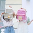 thumbnail image 2 of Minnieouse informal de moda para chicas y mujeres, transparente para adolescentes, bolsa de gelatina para estudiantes, bolsa de Carteras azul, 2 of 6