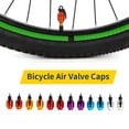 thumbnail image 1 of 2Pcs Bicycle Valve Caps Air Valve Caps Tyre Valve Dust, 1 of 8