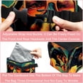 thumbnail image 4 of Dog Retro Foldable Car Trash Bin with Lid, Leak-Proof, Hanging Storage Bag - Trash Can for Car, Car Garbage Can, 4 of 6
