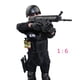 thumbnail image 1 of 7Buy 12 "Figuras de acción juguete 1: 6 Modelo de figura de soldado flexible Modelo de figura (SWAT) 7Buy 7Buy, 1 of 2