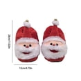thumbnail image 3 of PRETXORVE Christmas Decorations, Christmas Tree Decorations, Christmas Unisex Santa Claus Slippers Cute Furry Non-, 3 of 6