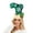 Green, variant on Christmas Elf Hat for Women Snowflake Print Xmas Headwear One Size for Holiday Party Cosplay Prop