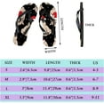 thumbnail image 2 of GZHJMY Women Flip Flops Slippers Cute Dog Puppy Animal Black Winter Christmas New Year Sandals for Beach Summer Shower Men Boy Girl Kid Shoes, 2 of 5